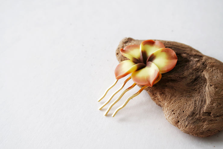 Tropical Flower Hair Pin