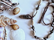 Smokey Quartz Hemp Necklace