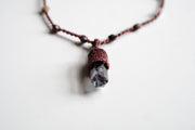 Fluorite Macrame Necklace