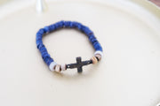 Mens Cross Bracelet