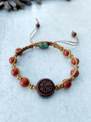 Apple Jasper Bracelet