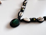 Natural Stone Rasta Necklace