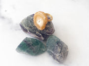 Amber Raw Druzy Quartz Size 5