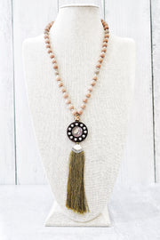 Abalone Peace Mala Necklace