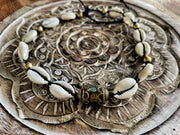 Tibetan Cowrie Choker