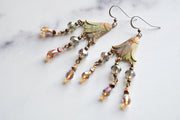 Blooming Flower Crystal Passion Earrings