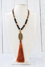 Agate Mala Necklace