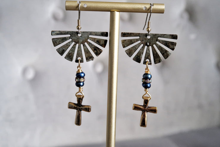 Cross Earrings