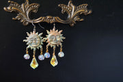 Patina Sun Catcher Earrings