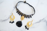 Blue Goldstone Cowrie Set