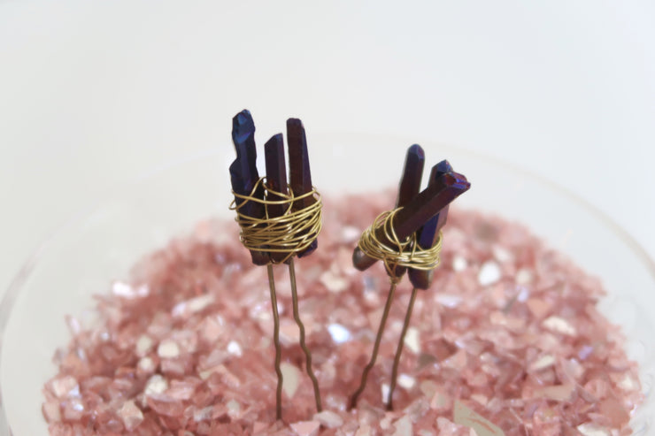 Crystal Hair Pin Set