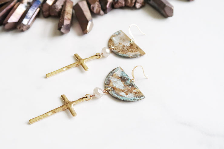 Cross Earrings