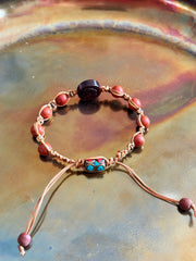 Apple Jasper Bracelet