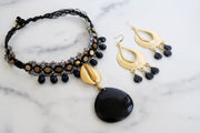 Blue Goldstone Cowrie Set