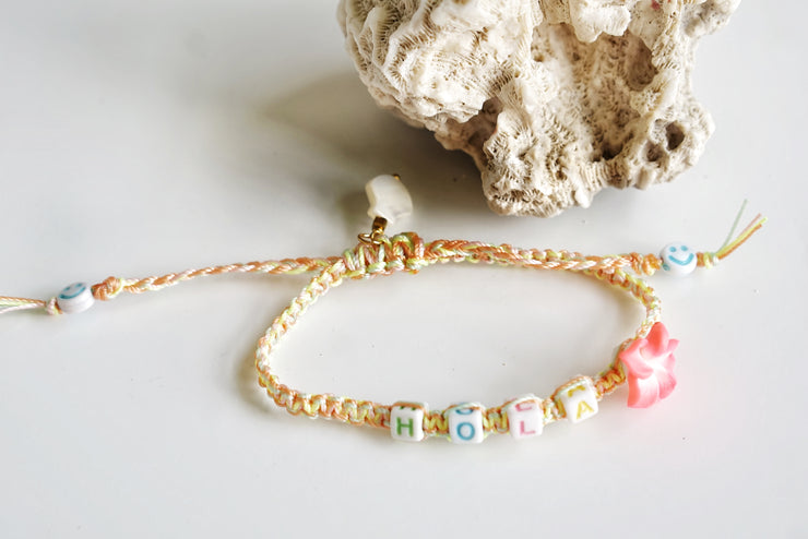 Tropical Hello Bracelet