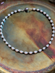 Pearl and Silver Necklace