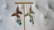 Patina Butterfly Earrings