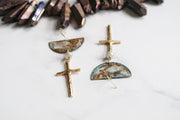 Cross Earrings