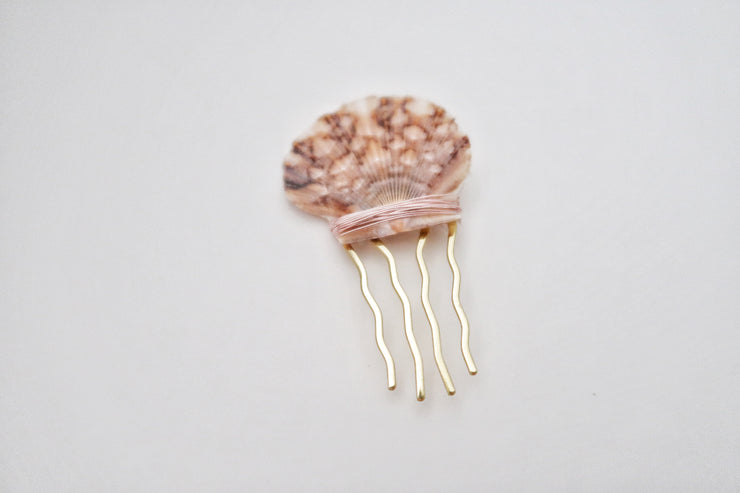 Scallop Seashell Hair Pin