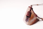 Fluorite Macrame Necklace