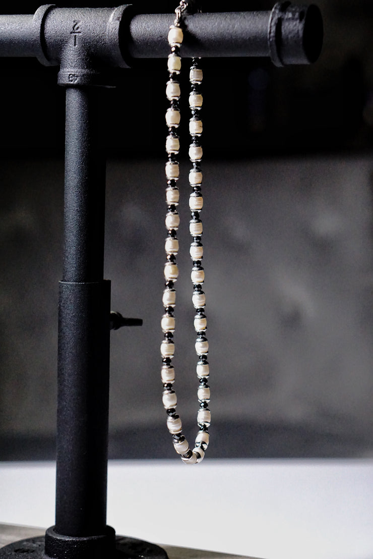 Pearl and Silver Necklace