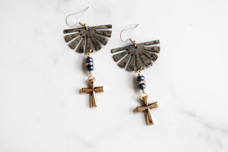 Cross Earrings