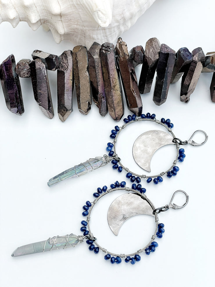 Interstellar Quartz Earrings