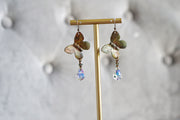 Patina Butterfly Sun Catcher Earrings