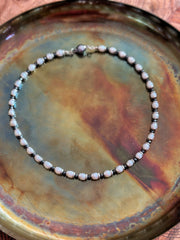 Pearl and Silver Necklace